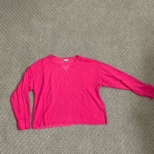 Lightweight Fuchsia Splendid sweatshirt